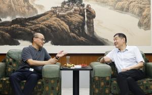 中国工程机械工业协会秘书长吴培国到访九游官方端网页版登录入口集团